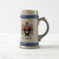 Caneca de cerveja da brasão do padeiro/crista