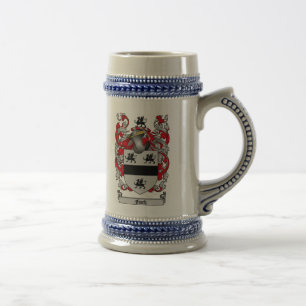 Caneca de cerveja da brasão do passarinho/crista