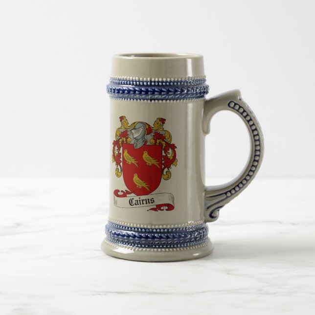 Caneca de cerveja da brasão dos montes de pedras - (Direita)