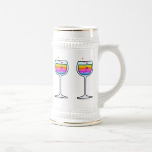 CANECA DE CERVEJA DA CERVEJA DA ARTE DO VINHO