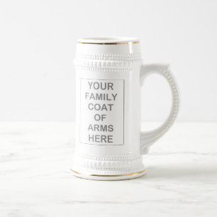 Caneca de cerveja da cerveja da brasão