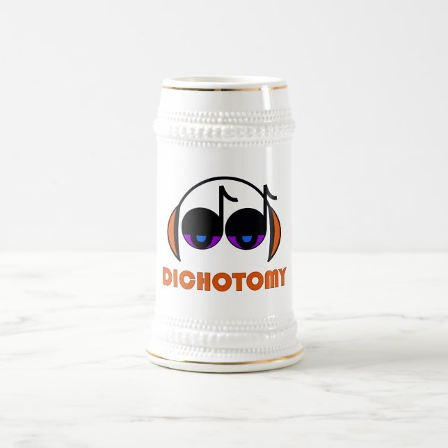 Caneca de cerveja da cerveja da dicotomia (Centro)