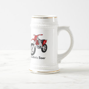 Caneca de cerveja da cerveja da motocicleta