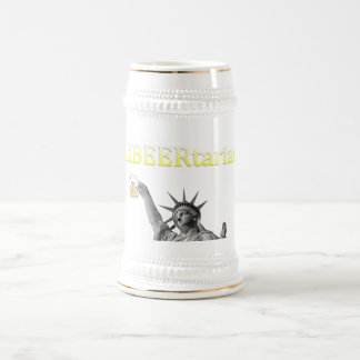 Caneca de cerveja da cerveja de LiBEERtarian