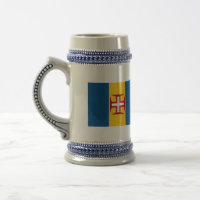 Caneca de cerveja da cerveja de Madeira Portugal