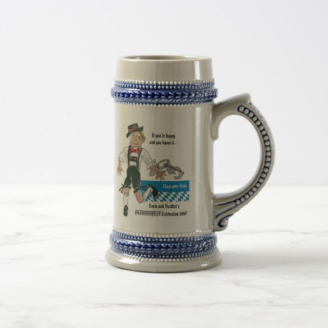 Caneca de cerveja da cerveja de Oktoberfest (Direita)
