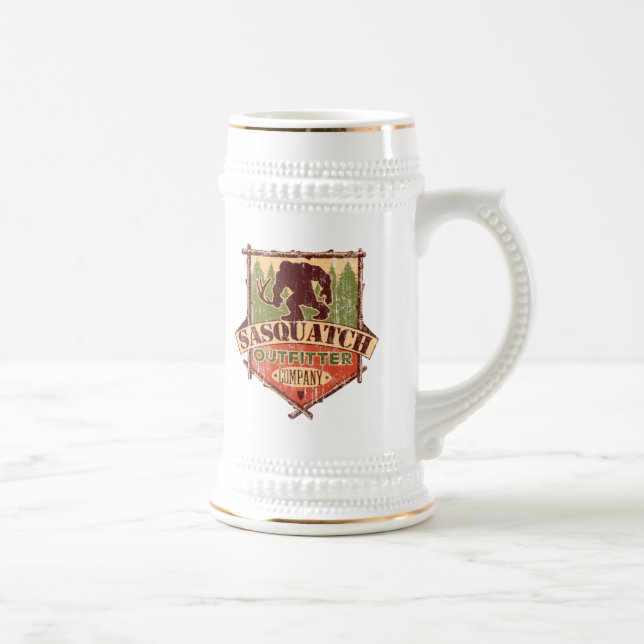 Caneca de cerveja da cerveja de Sasquatch (Direita)