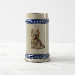 Caneca de cerveja da cerveja de Yorkie do