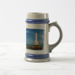 Caneca de cerveja da cerveja do farol de Huron