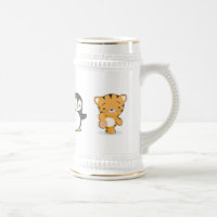 Caneca de cerveja da cerveja do jardim zoológico