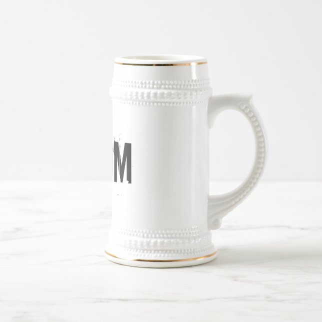 Caneca de cerveja da cerveja do noivo (Direita)