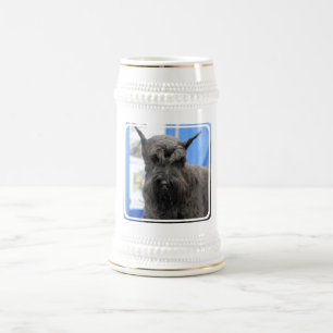 Caneca de cerveja da cerveja do Schnauzer gigante