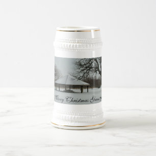Caneca de cerveja da cerveja do vovô do Feliz
