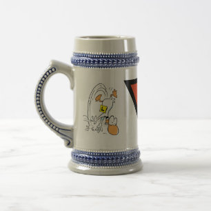 Caneca de cerveja da cerveja dos desenhos animados