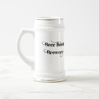 Caneca de cerveja da cervejaria do snobe da