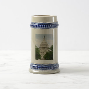Caneca de cerveja da construção do Capitólio do