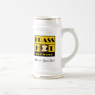 Caneca de cerveja da fabricação de cerveja do