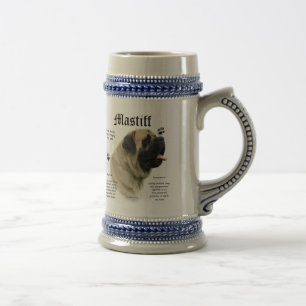 Caneca de cerveja da história da jovem corça