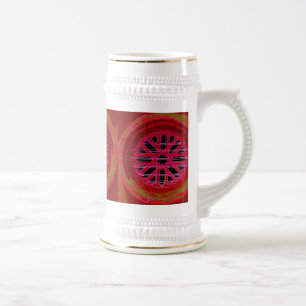 caneca de cerveja da igreja irlandesa medieval