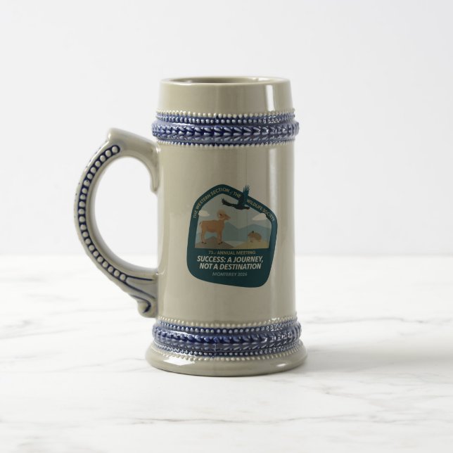 caneca de cerveja da Seção Ocidental de 2026 (Esquerda)