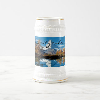 Caneca de cerveja da suiça de Matterhorn