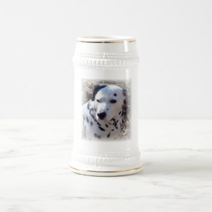 Caneca de cerveja Dalmatian da cerveja do cão do