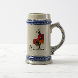 Caneca De Cerveja Dançarino do Flamenco
