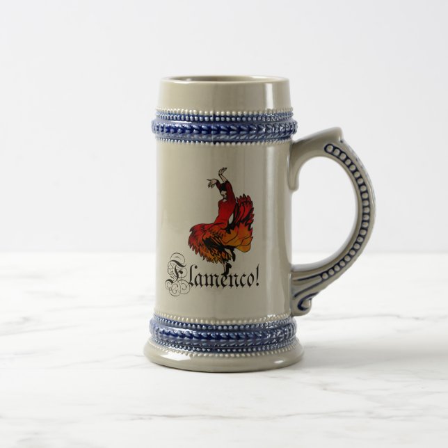 Caneca De Cerveja Dançarino do Flamenco (Direita)