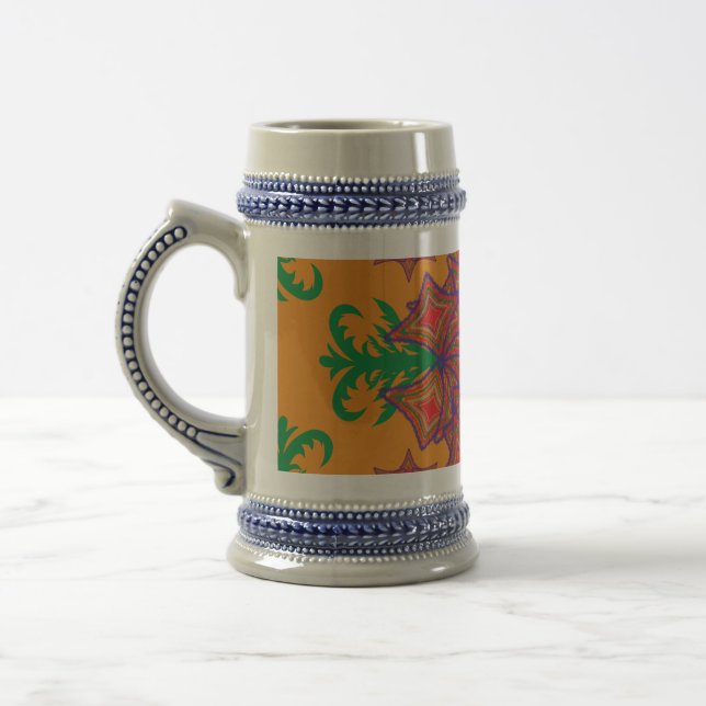 Caneca De Cerveja Dancing Galaxy Cosmic Drinkware Pattern (Esquerda)