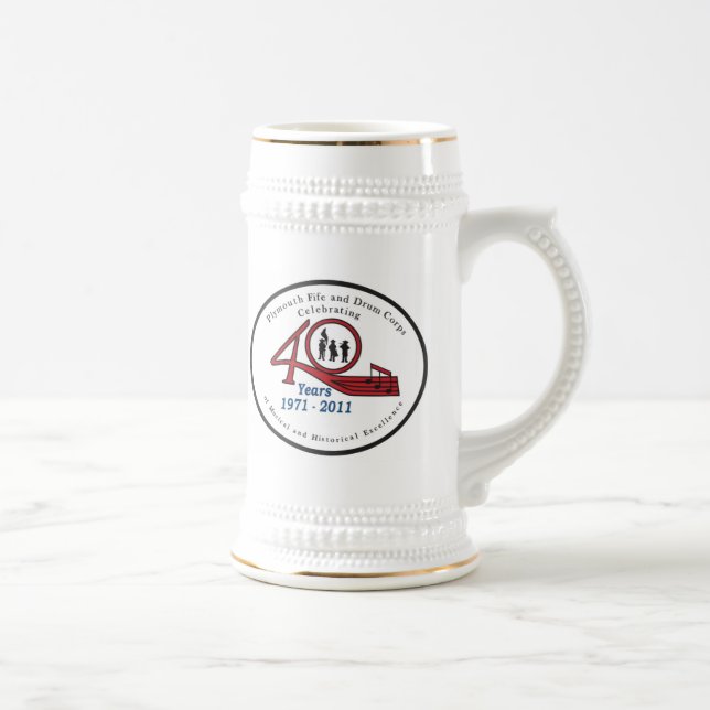 caneca de cerveja de 18 onças com logotipo do (Direita)