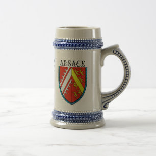 Caneca de cerveja de Alsácia/caneca de cerveja