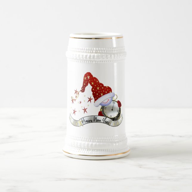 Caneca de cerveja de anos novos (Centro)