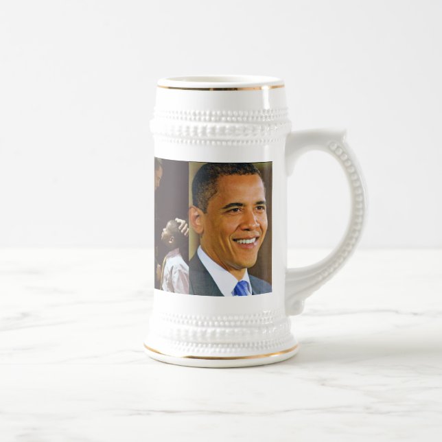 Caneca de cerveja de BARACK OBAMA (Direita)