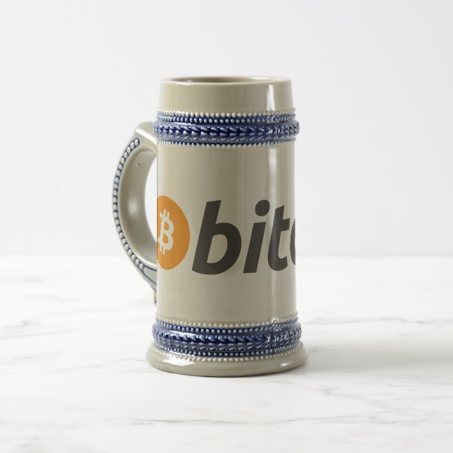 Caneca de cerveja De Beer Bitamt (Frente Esquerda)
