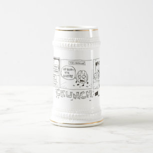 Caneca de cerveja de Cartografia Engraçado de Bata