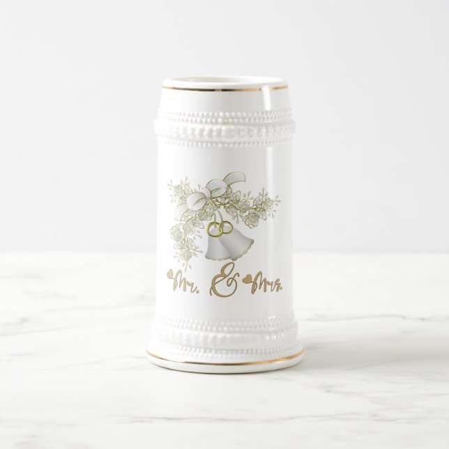 Caneca de cerveja de casamento (Centro)