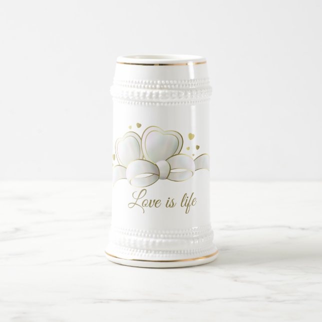 Caneca de cerveja de casamento (Centro)