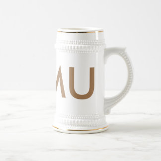 caneca de cerveja de cerâmica tradicional