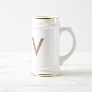 caneca de cerveja de cerâmica tradicional
