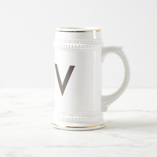 caneca de cerveja de cerâmica tradicional (Direita)