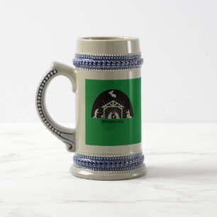 Caneca de cerveja de cerveja autêntica
