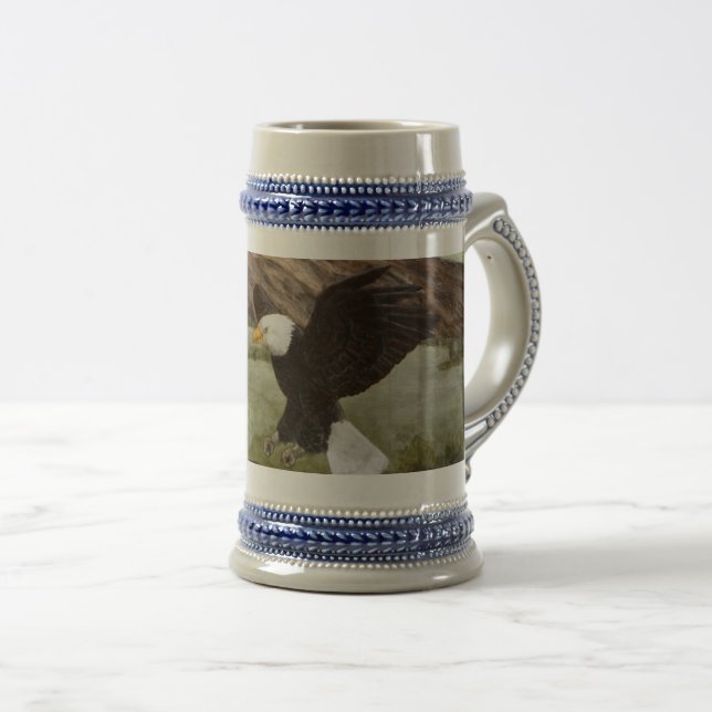 Caneca de cerveja De Cerveja De Águia (Frente Esquerda)