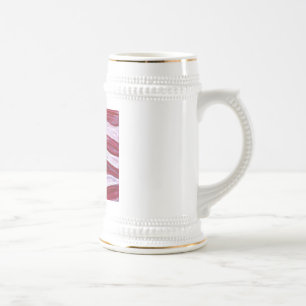 Caneca de cerveja de cerveja de bandeira americana
