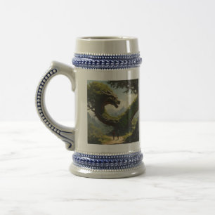 CANECA DE CERVEJA de cerveja de dragão de árvore e