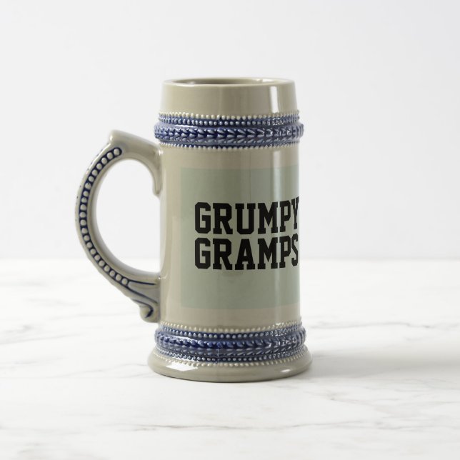 CANECA DE CERVEJA DE CERVEJA DE GRUMPY GRAMPY GRUM (Esquerda)