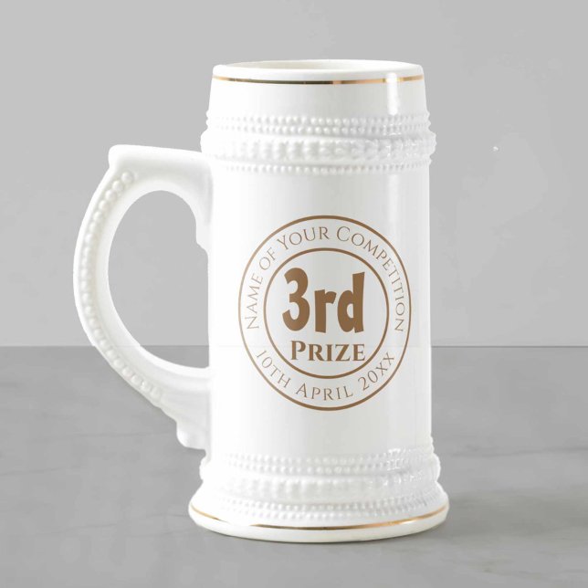 Caneca de cerveja de Cerveja do Prêmio Troféu do 3 (Criador carregado)