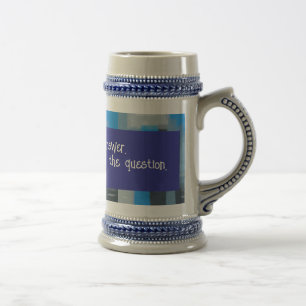 Caneca de cerveja de cerveja engraçada na Design o