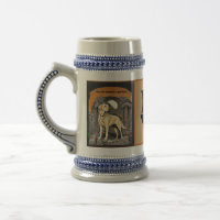 Caneca de cerveja de cerveja para varejo de Ouro b