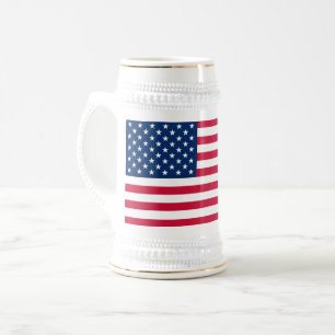 Caneca de cerveja de cerveja Patriótica Americana