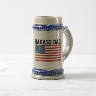 Caneca de cerveja DE CERVEJA PATRIÓTICA DO PAI DE